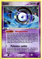 Carte Pokémon Zarbi D/28 Rare Forces Cachées