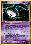 Carte Pokémon Zarbi E/28 Rare Forces Cachées