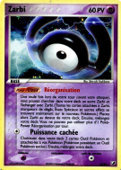 Carte Pokémon Zarbi H/28 Rare Forces Cachées