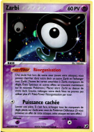 Carte Pokémon Zarbi J/28 Rare Forces Cachées