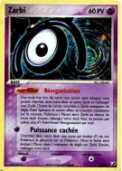 Carte Pokémon Zarbi M/28 Rare Forces Cachées
