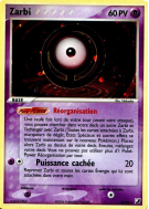 Carte Pokémon Zarbi O/28 Rare Forces Cachées