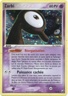 Carte Pokémon Zarbi R/28 Rare Forces Cachées