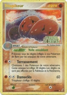 Carte Pokémon Triopikeur 5/100 Holographique Gardiens de Cristal