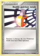Carte Pokémon Double guérison totale 77/100 Peu commune Gardiens de Cristal