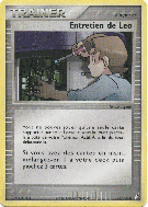 Carte Pokémon Entretien de Leo 71/100 Peu commune Gardiens de Cristal