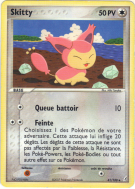 Carte Pokémon Skitty 41/100 Peu commune Gardiens de Cristal