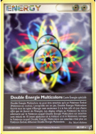 Carte Pokémon Double Énergie Multicolore 88/100 Rare Gardiens de Cristal