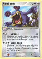 Carte Pokémon Ramboum 23/100 Rare Gardiens de Cristal