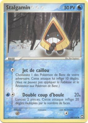 Carte Pokémon Stalgamin 64/108 Commune Gardiens du Pouvoir