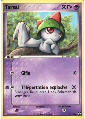 Carte Pokémon Tarsal 59/108 Commune Gardiens du Pouvoir