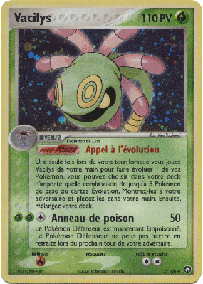 Carte Pokémon Vacilys 7/108 Holographique Gardiens du Pouvoir