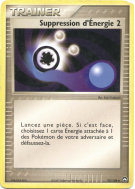 Carte Pokémon Suppression d'Énergie 2 74/108 Peu commune Gardiens du Pouvoir