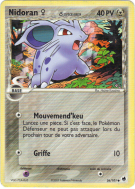 Carte Pokémon Nidoran ♀ δ 56/101 Commune Île des Dragons