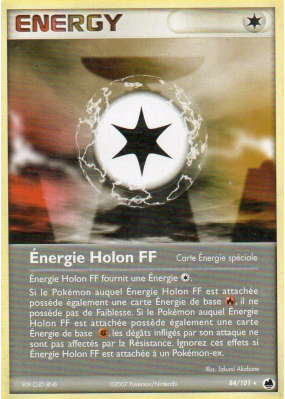 Carte Pokémon Énergie Holon FF 84/101 Rare Île des Dragons