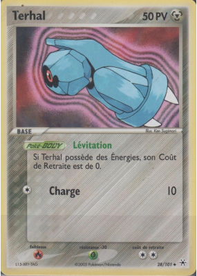 Carte Pokémon Terhal 28/101 Peu commune Légendes Oubliées