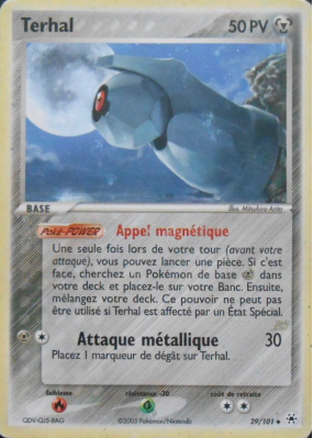 Carte Pokémon Terhal 29/101 Peu commune Légendes Oubliées