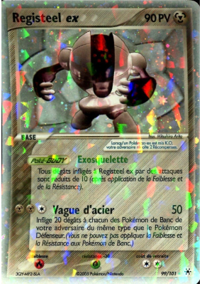 Carte Pokémon Registeel ex 99/101 Ultra Rare Légendes Oubliées