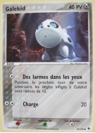 Carte Pokémon Galekid 49/109 Commune Rubis & Saphir