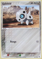 Carte Pokémon Galekid 50/109 Commune Rubis & Saphir