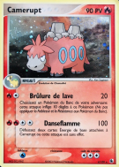 Carte Pokémon Camerupt 4/109 Holographique Rubis & Saphir