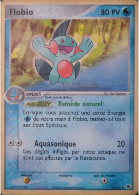 Carte Pokémon Flobio 41/109 Peu commune Rubis & Saphir