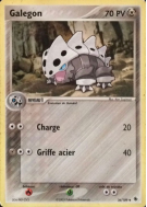 Carte Pokémon Galegon 36/109 Peu commune Rubis & Saphir