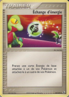 Carte Pokémon Échange d'énergie 82/109 Peu commune Rubis & Saphir
