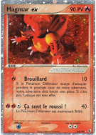 Carte Pokémon Magmar ex 100/109 Ultra Rare Rubis & Saphir