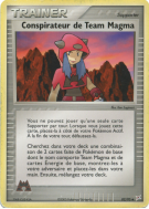Carte Pokémon Conspirateur de Team Magma 82/95 Peu commune Team Magma VS Team Aqua