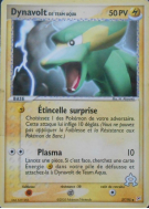Carte Pokémon Dynavolt de Team Aqua 27/95 Peu commune Team Magma VS Team Aqua