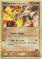 Carte Pokémon Rhinocorne de Team Magma 38/95 Peu commune Team Magma VS Team Aqua