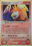 Carte Pokémon Camerupt de Team Magma 19/95 Rare Team Magma VS Team Aqua