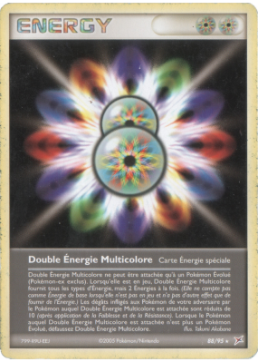 Carte Pokémon Double Énergie Multicolore 88/95 Rare Team Magma VS Team Aqua