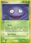 Carte Pokémon Grimer 56/109 Commune Team Rocket Returns