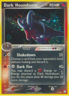 Carte Pokémon Dark Houndoom 5/109 Holographique Team Rocket Returns