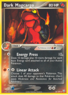 Carte Pokémon Dark Magcargo 38/109 Peu commune Team Rocket Returns