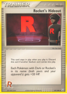 Carte Pokémon Rocket's Hideout 87/109 Peu commune Team Rocket Returns