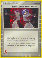 Carte Pokémon Here Comes Team Rocket! 111/109 Secrète Team Rocket Returns