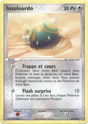 Carte Pokémon Insolourdo 60/100 Commune Tempête de sable