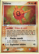 Carte Pokémon Solaroc 13/100 Holographique Tempête de sable