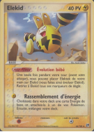 Carte Pokémon Elekid 36/100 Peu commune Tempête de sable