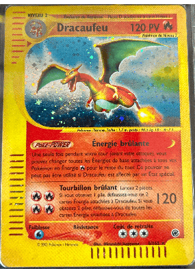 Carte Pokémon Dracaufeu 6/165 Holographique Expedition