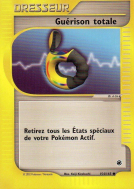Carte Pokémon Guérison totale 154/165 Peu commune Expedition