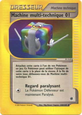 Carte Pokémon Machine multi-technique 01 144/165 Peu commune Expedition
