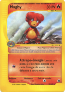 Carte Pokémon Magby 52/165 Rare Expedition