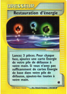 Carte Pokémon Restauration d'énergie 141/165 Peu commune Expedition