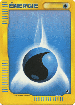 Carte Pokémon Énergie Eau 165/165 Aucune Expedition