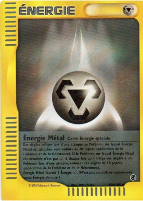 Carte Pokémon Énergie Métal 159/165 Rare Expedition