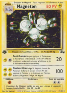 Carte Pokémon Magneton 11/62 Holographique Fossile (JCC)